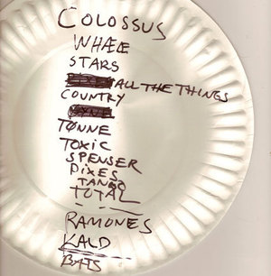 Setlist photo from Hurra Torpedo - Avalon, New York, NY, USA - Jun 8, 2006